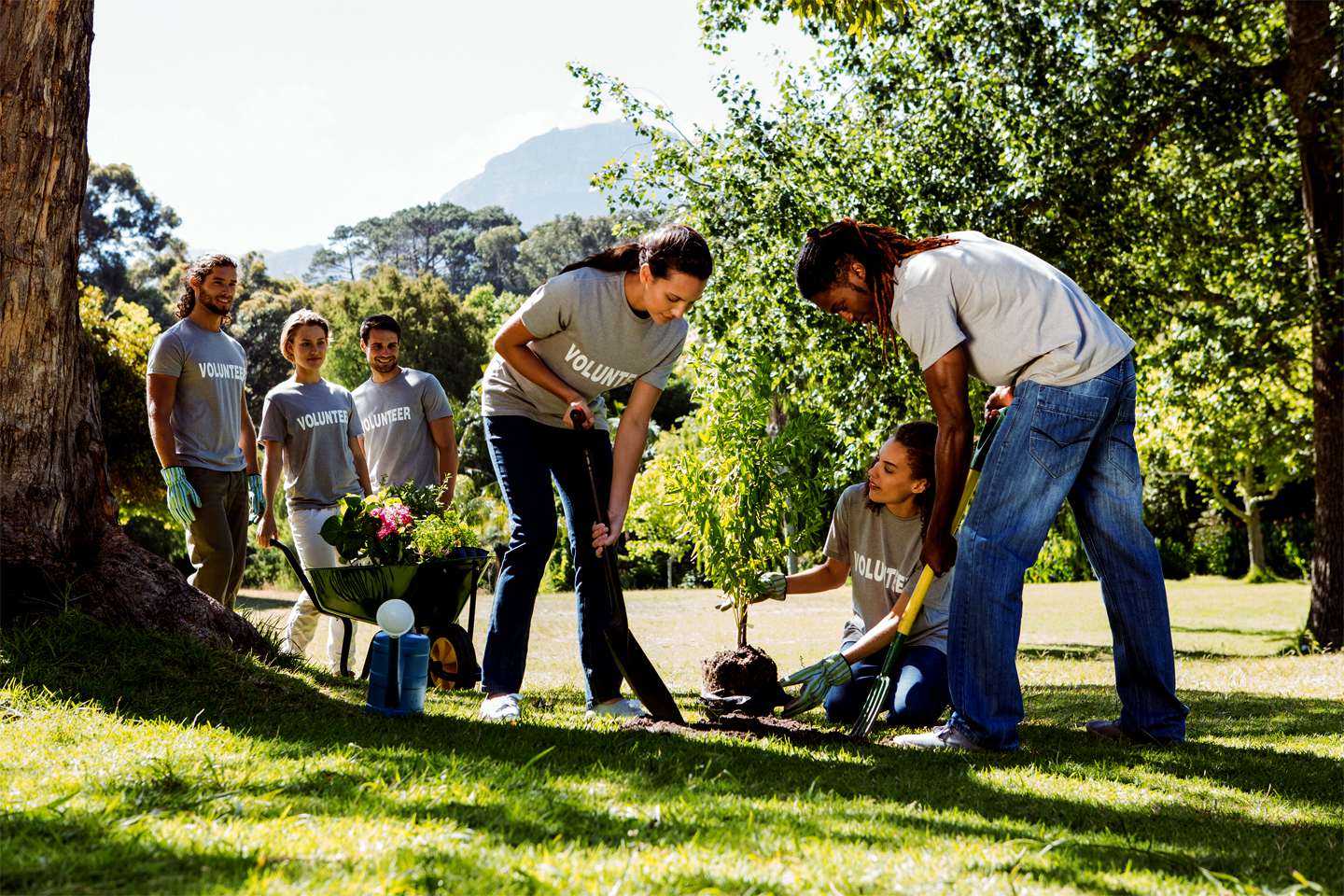 Compost Giveaway in Palos Verdes Estates - Volunteers - Athens Services - Composting - Athens in the news - Community Services