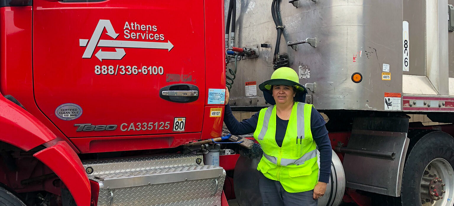 Athens Services Recognizes Essential 5 Workers for Waste and Recycling Workers Week | Claudia Fuentes