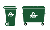 Takeout Container (Wax or Plastic-Lined Paperboard) - Athens Services 3-Bin  Program