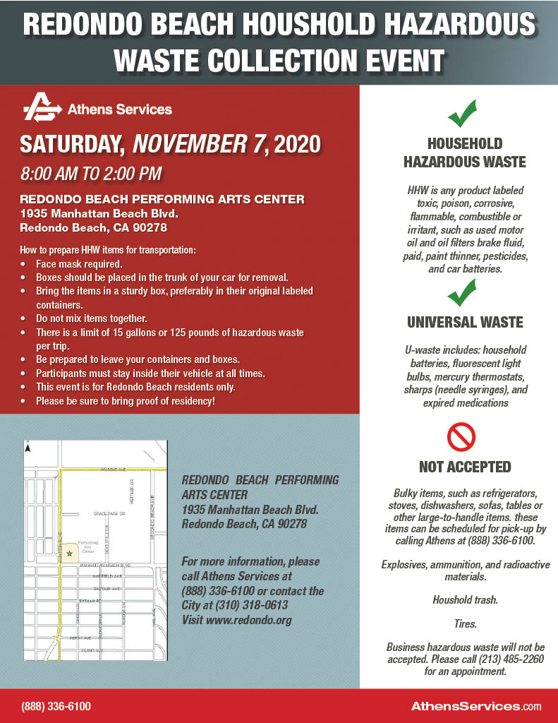 City of Redondo Beach - Bulky Item & E-Waste Collection