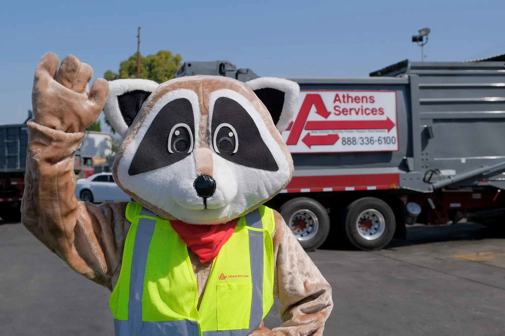 Rocky the Raccoon Shows Kids the Fun of Recycling