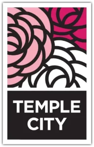 Temple City Logo Commercial Services