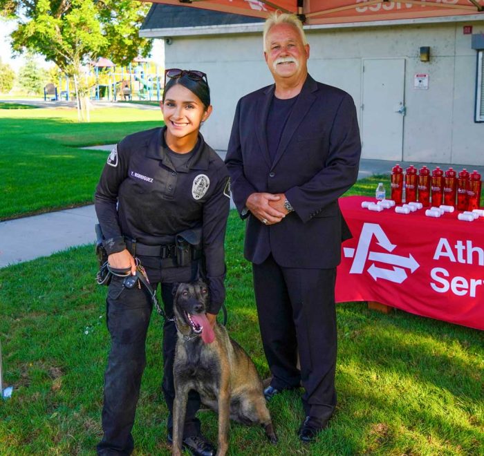 Athens Services Sponsors New K-9 Office for Pomona Police Department