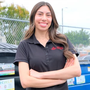 Athens Services Cynthia Agustin Recycling Coordinator Portrait