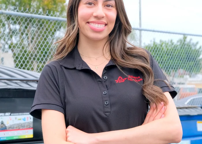 Athens Services Cynthia Agustin Recycling Coordinator Portrait