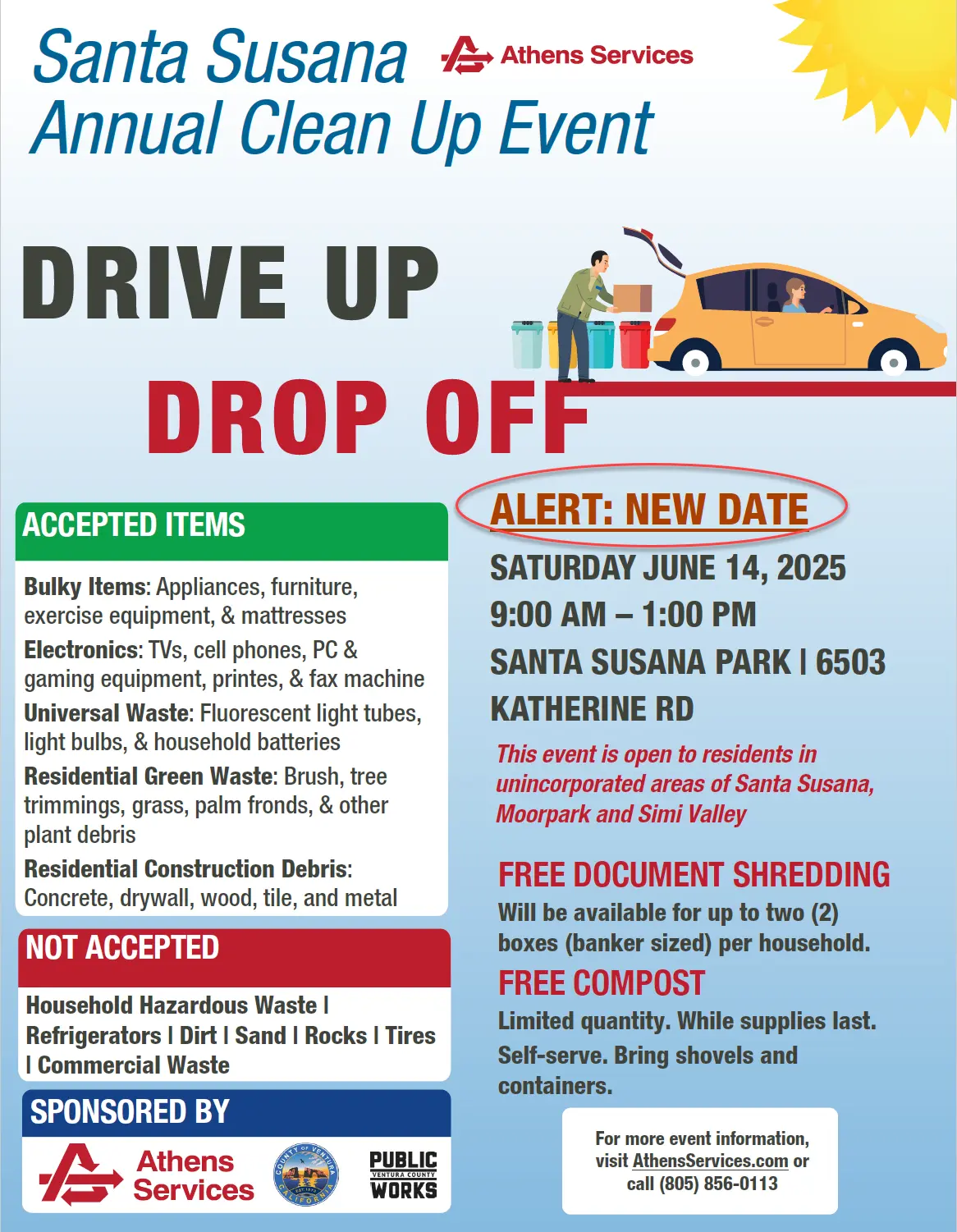 Athens Services Santa Susana Annual Clean Up Event