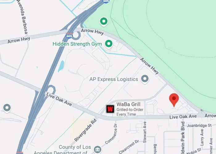 Athens Services Irwindale MRF Map View