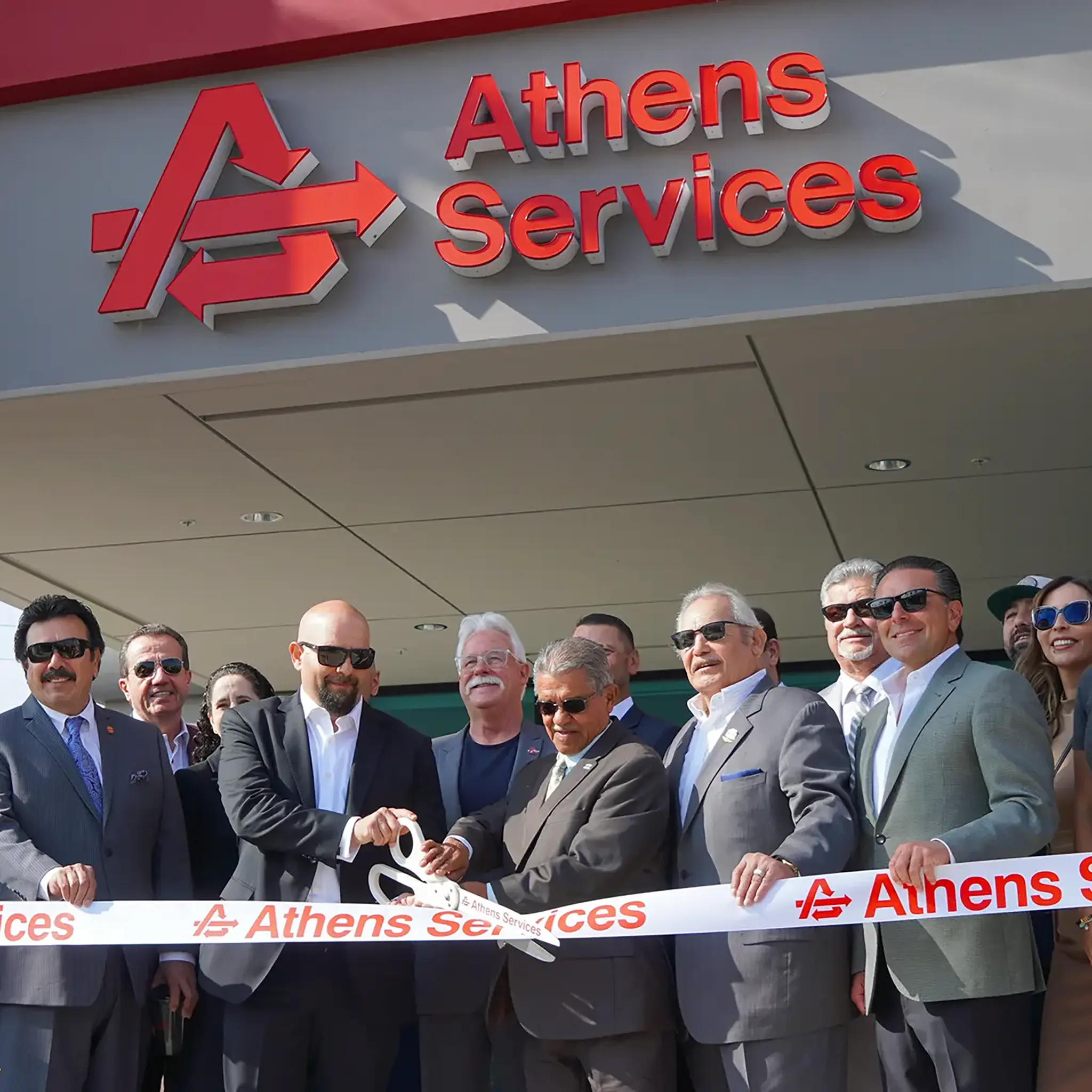 Athens Services Hosts Ribbon-Cutting Ceremony for Irwindale MRF