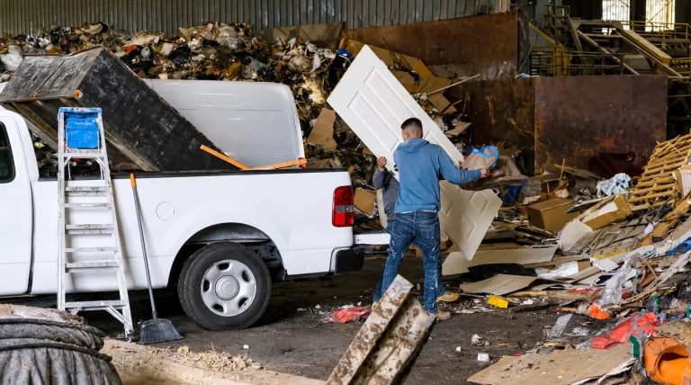 Athens Services Irwindale Materials Recovery Facility Service Self Hauler Dumping Trash