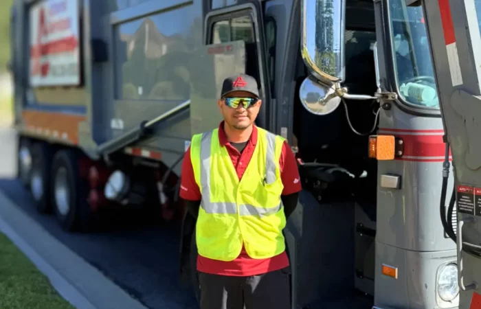 athens services national waste and recycling workers week abraham alcaraz residential driver