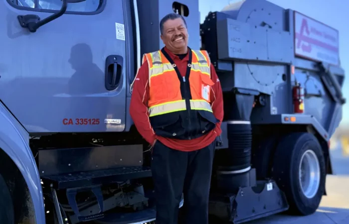 athens services national waste and recycling workers week edmundo rosas street sweeper driver