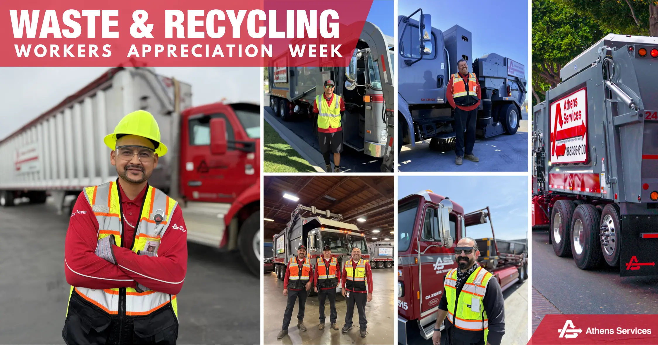 athens services national waste & recycling workers week 2026